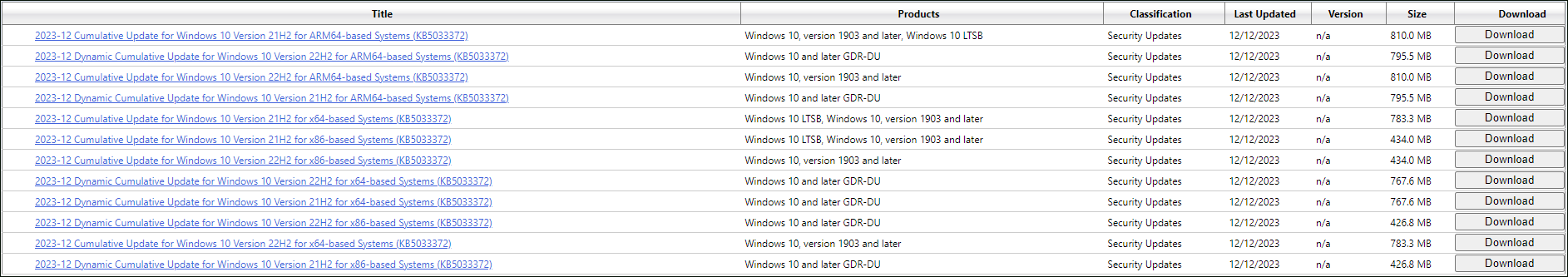 install KB5033372 manually