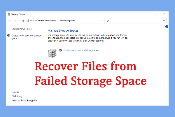 Top Guidance to Recover Data from Failed Storage Spaces
