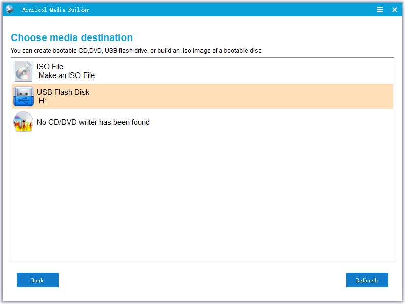 create a bootable USB drive