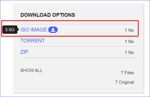 Tiny11 2311 download ISO