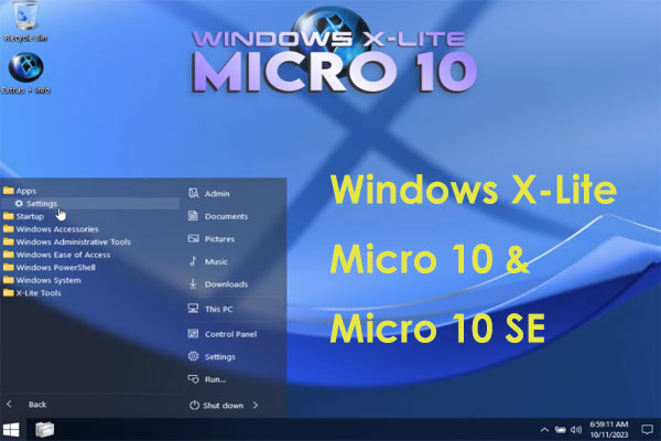 Apa itu Windows X-Lite Micro 10/Micro 10 SE?  Unduh & Instal!