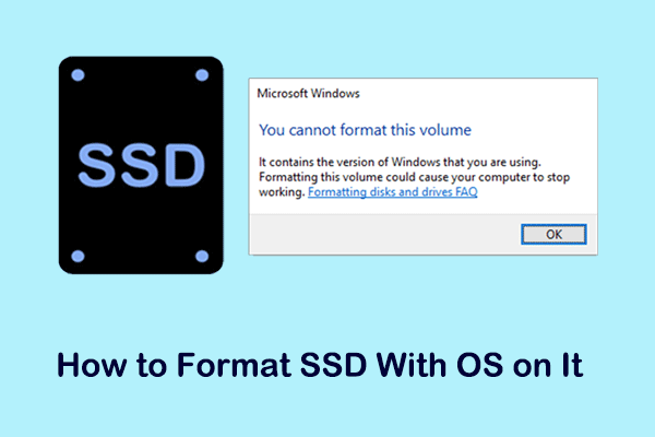 Cara memformat SSD dan OS di dalamnya (2 Cara Terpercaya)