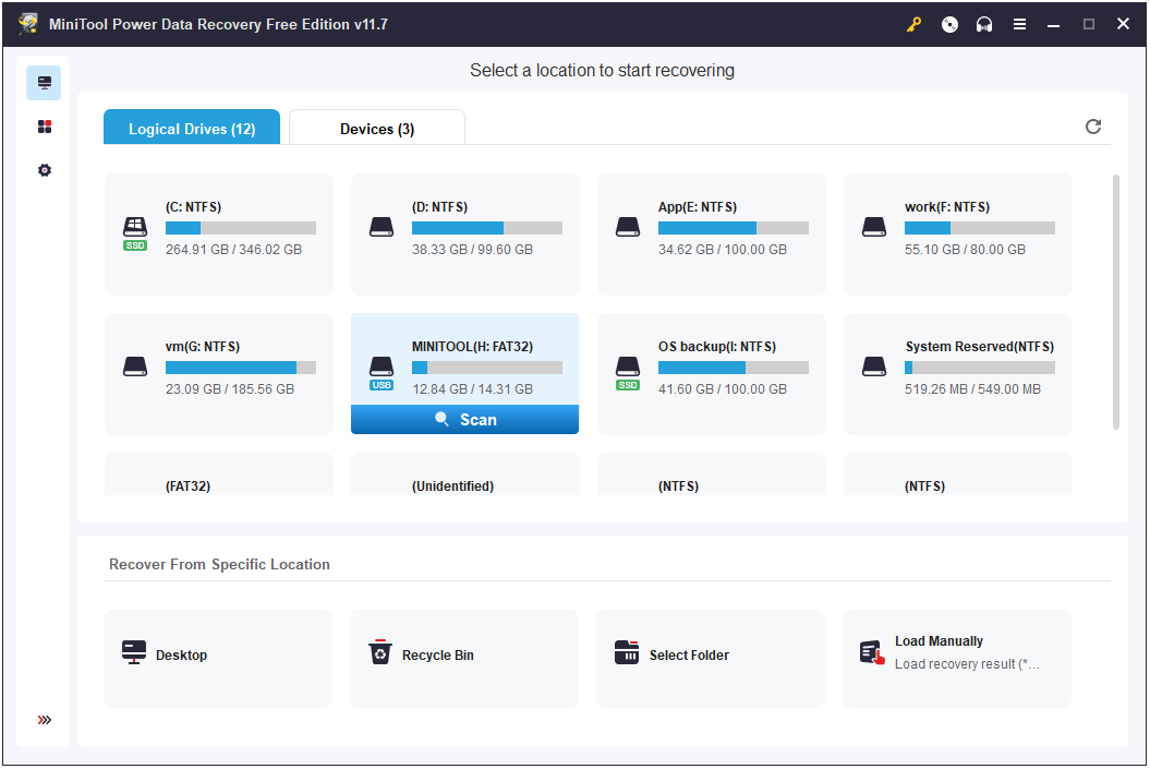 MiniTool Power Data Recovery