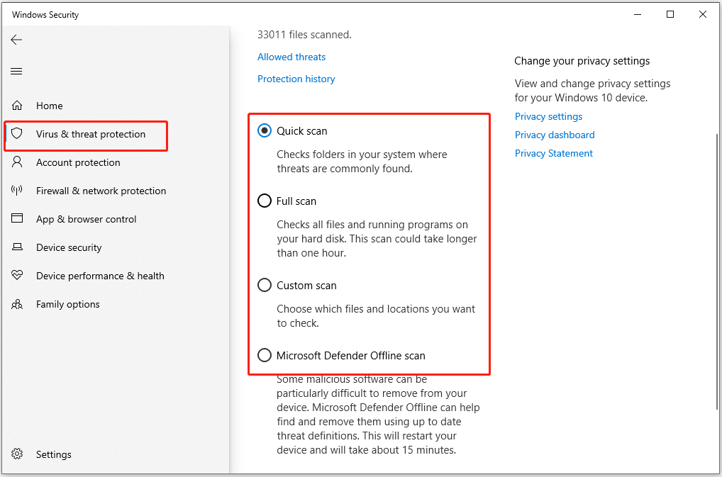 memindai virus dan malware