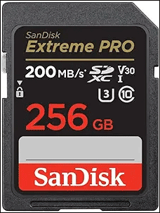 SanDisk Extreme PRO SDXC UHS-I Card