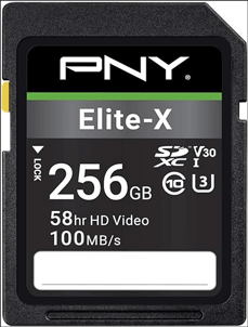 PNY Elite-X SDXC Card