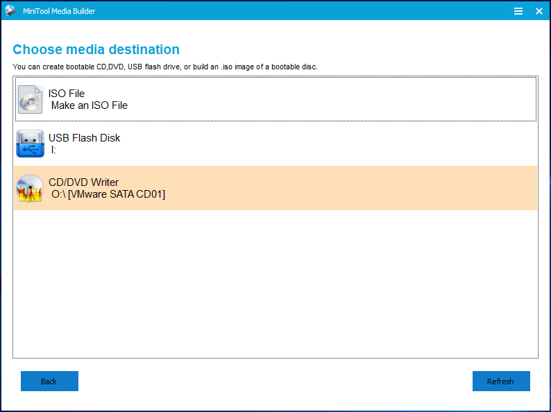 crear un disco de arranque o una unidad USB