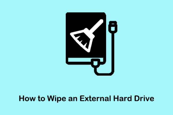 How to Wipe an External Hard Drive Windows 11/10/8/7