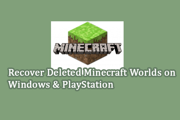 Tiga Metode Praktis untuk Memulihkan Dunia Minecraft yang Dihapus