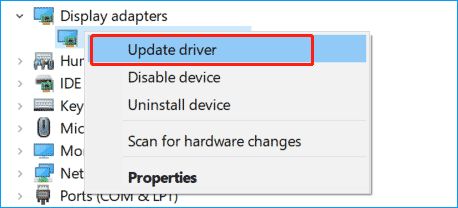 update driver