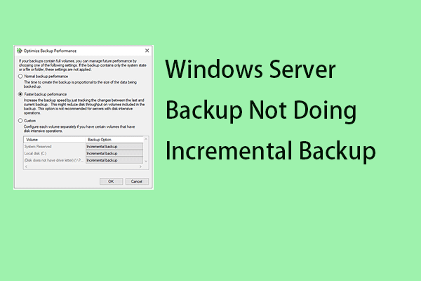 Backup Tips - Minitool