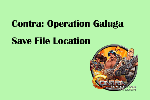 Contra: Operation Galuga Save File Location on Windows PC