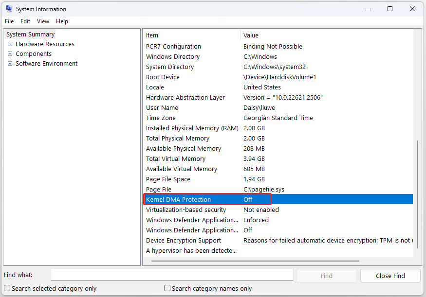 how-to-disable-kernel-dma-protection-on-windows-11