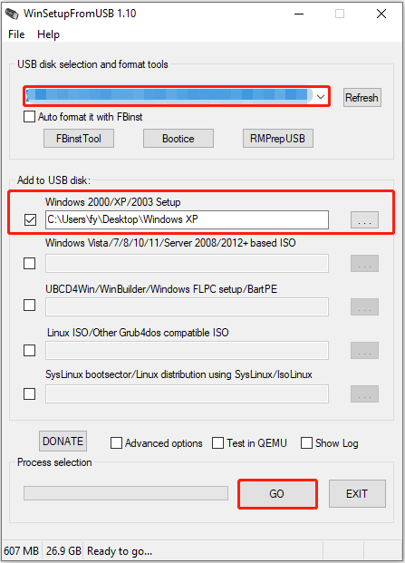 membuat drive yang dapat di-boot