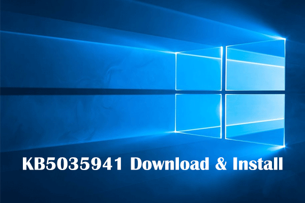 Unduh & Instal Pembaruan Windows 10 22H2 KB5035941