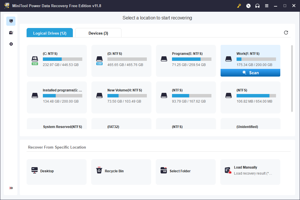 MiniTool Power Data Recovery