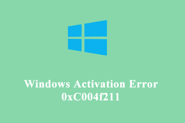 Bagaimana Cara Menghapus Kesalahan Aktivasi Windows 0xC004f211?