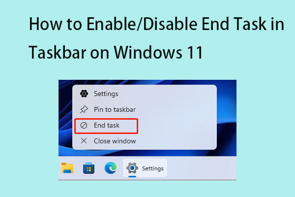 Cara Mengaktifkan/Menonaktifkan Tugas Akhir di Taskbar di Windows 11