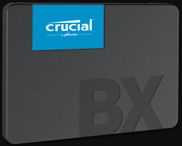 SSD Crucial BX500 sem DRAM