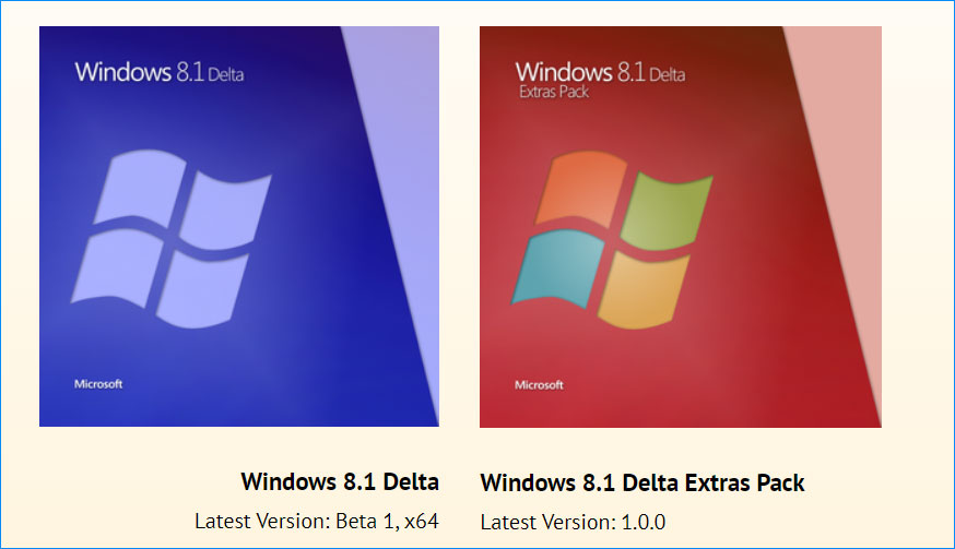 Unduh Windows 8.1 Delta