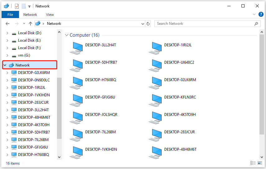 multiple Windows PCs under the same LAN