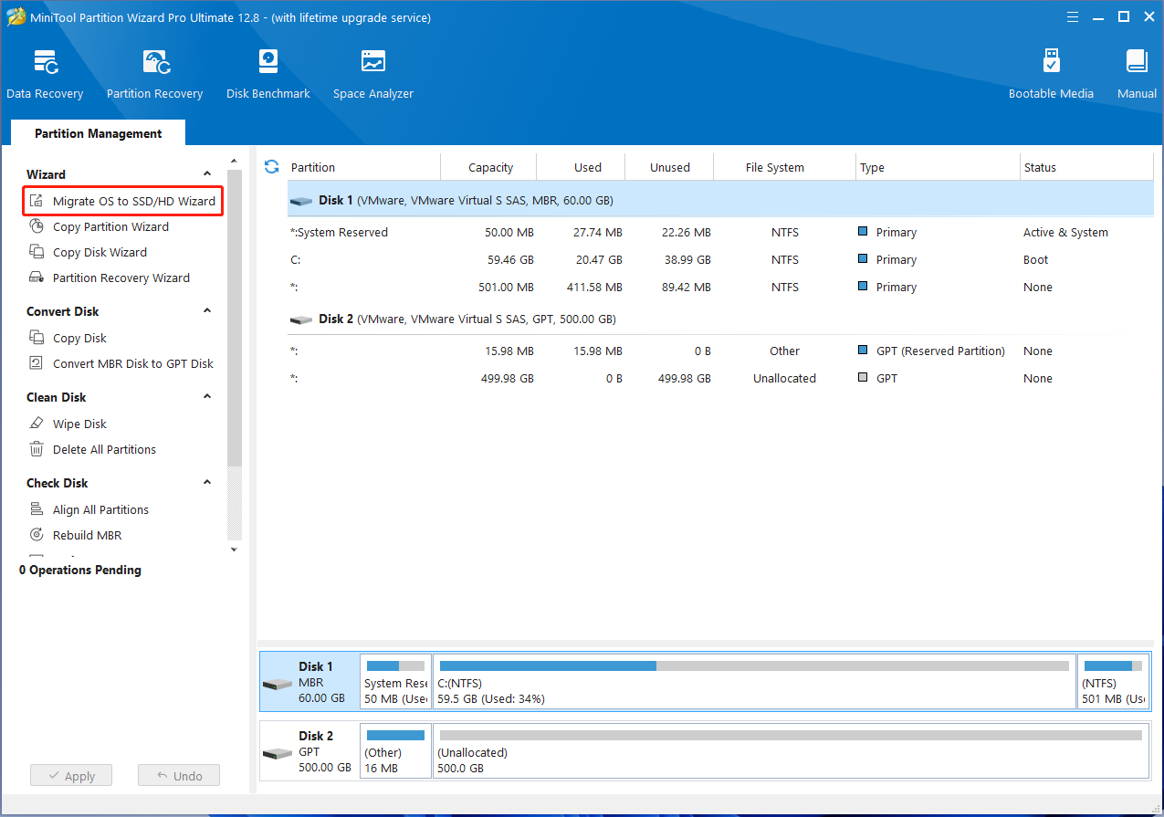 migrare il sistema operativo su SSD/HD