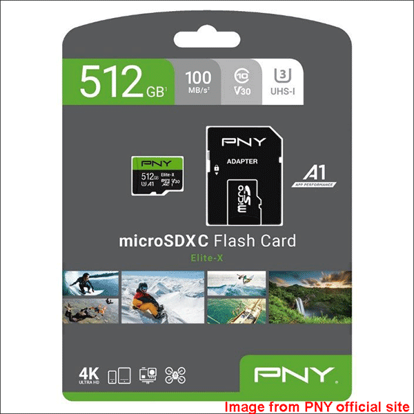 Kartu MicroSD PNY Elite-X