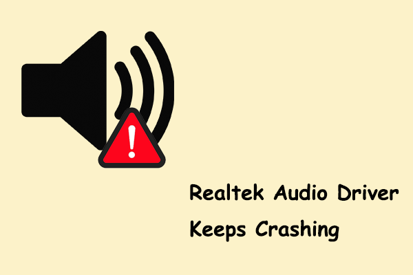 Memperbaiki: Driver Audio Realtek Terus Crash di Windows