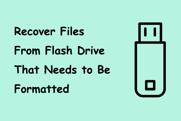 Cara Memulihkan File dari Flash Drive yang Perlu Diformat