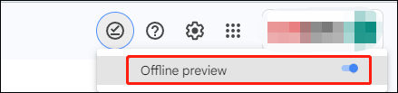 enable Offline preview