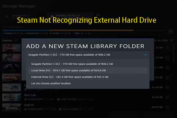 5 Cara Steam Tidak Mengenali Hard Drive Eksternal