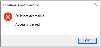 access is denied