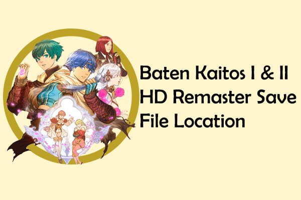 Baten Kaitos I & II HD Remaster Save File Location & File Restore