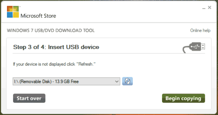 Alat Pengunduhan USB/DVD Windows