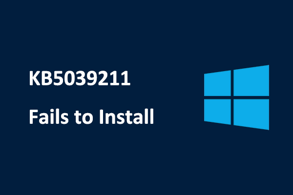 Solusi KB5039211 Gagal diinstal di Windows 10