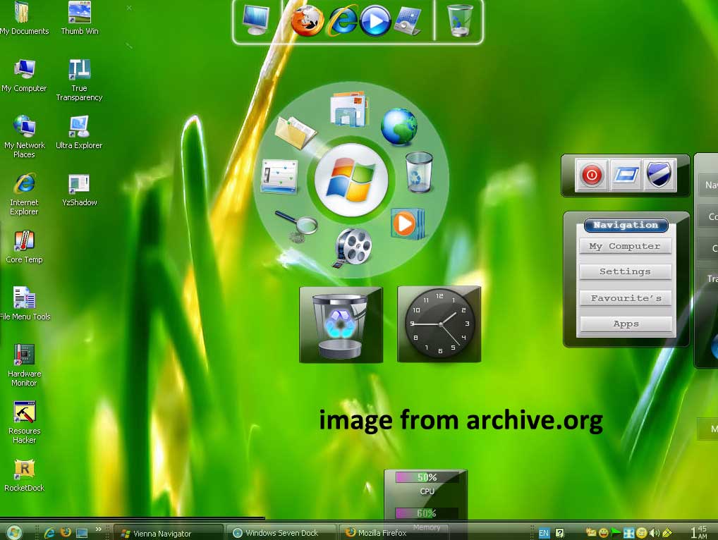 Antarmuka desktop Windows XP Edisi Wina