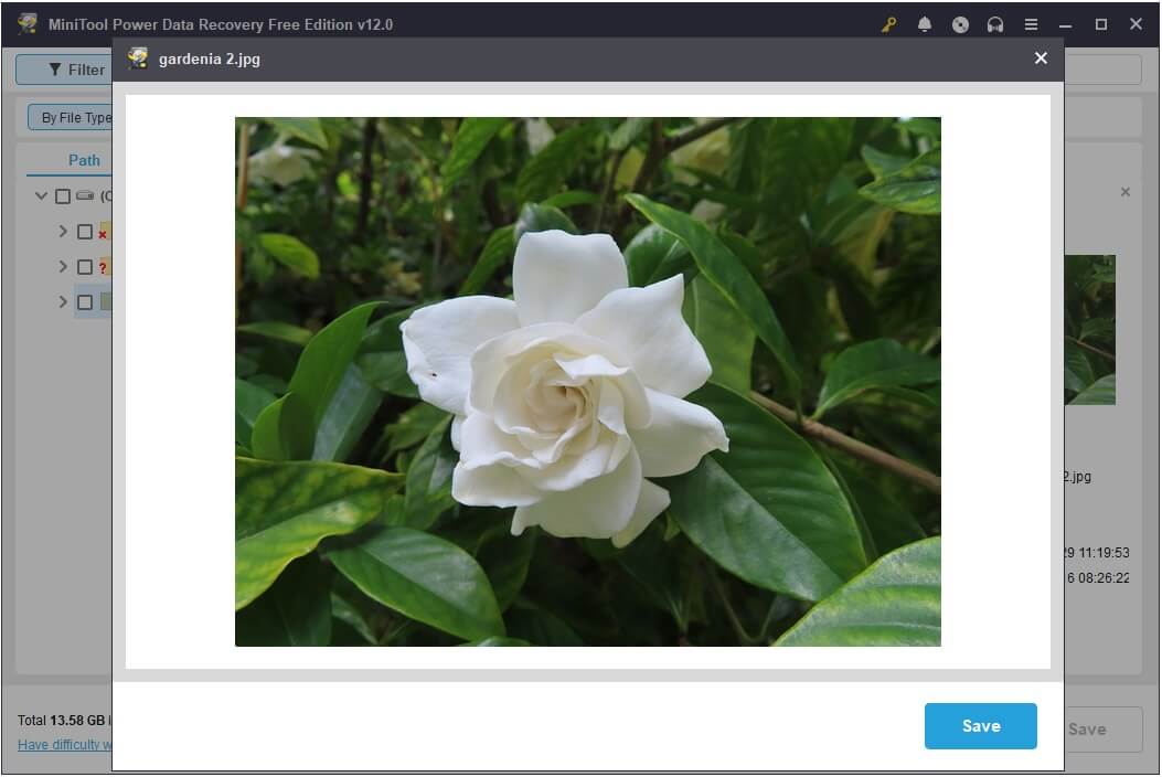 preview the image file