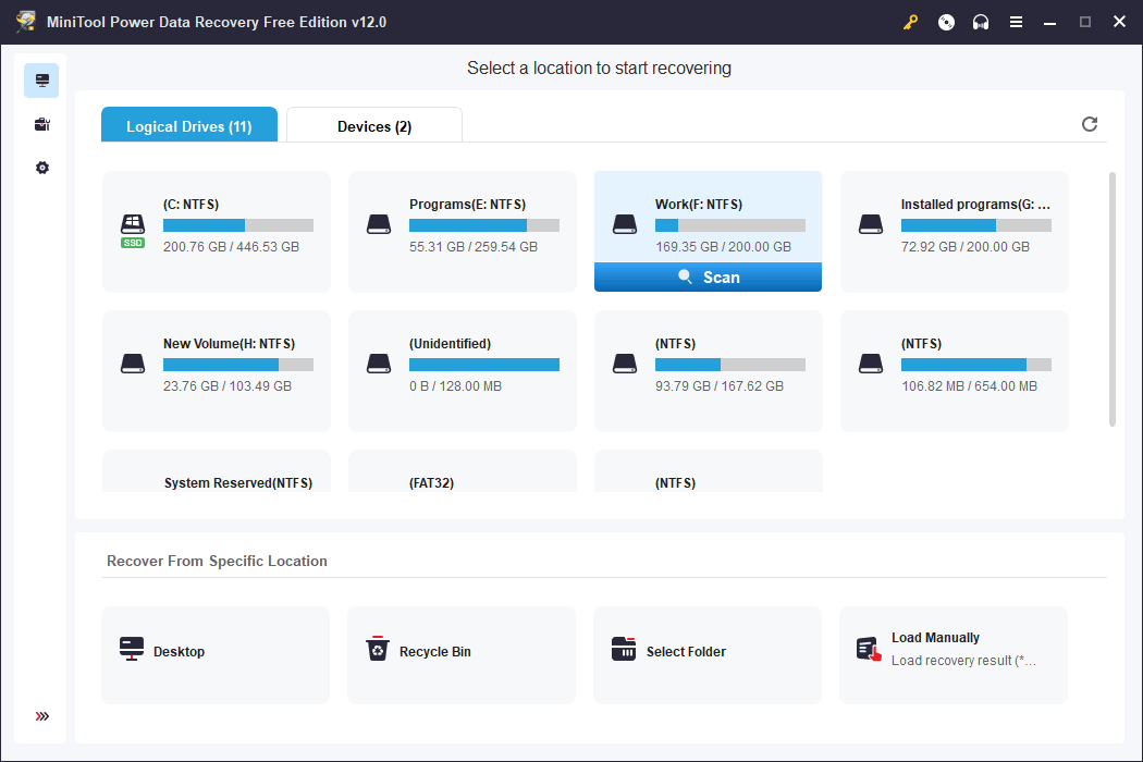 Alat Mini Pemulihan Data Daya