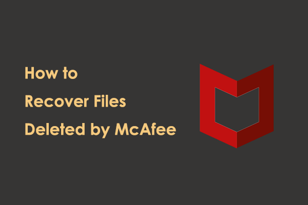 Cara Memulihkan File yang Dihapus McAfee dengan Mudah