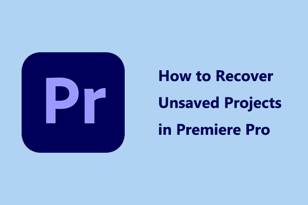 Cara Memulihkan Proyek yang Belum Tersimpan di Premiere Pro dengan Mudah