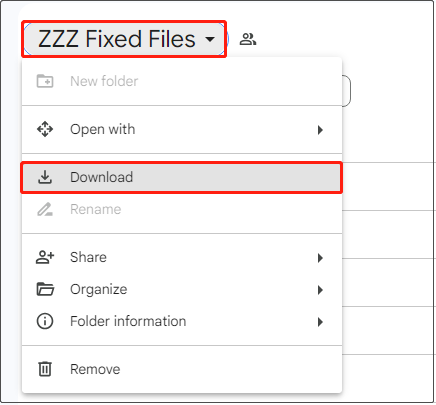 unduh folder ZIP