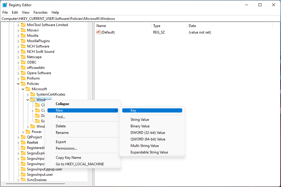 desative a geração de miniaturas usando o Editor de Política de Grupo Local