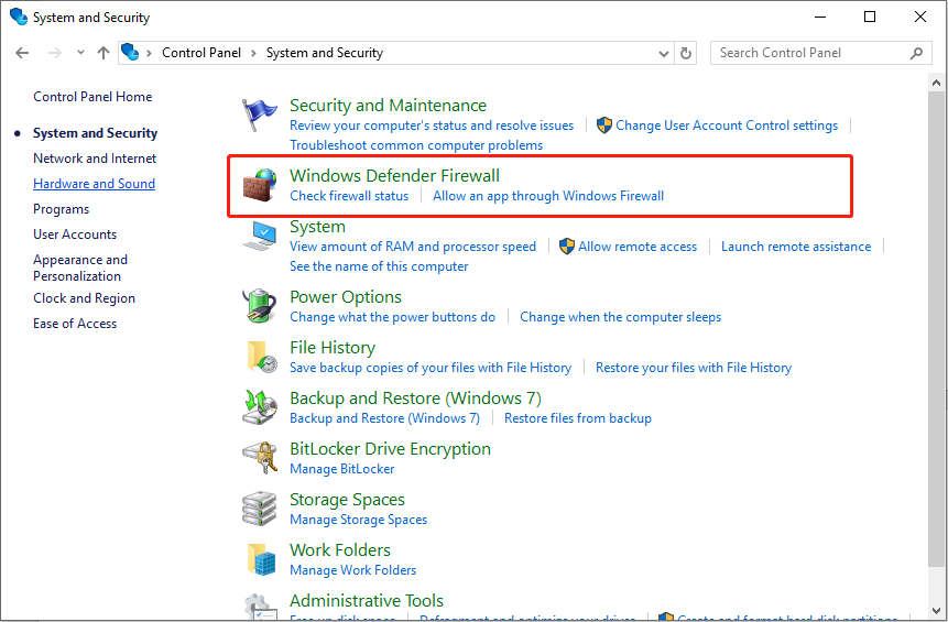 go to Windows Defender Firewall to ensure that the Valorant has the requisite authorizations