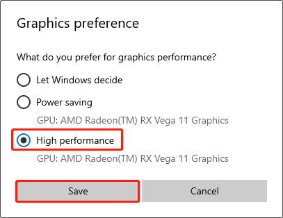 set high performance for the Abiotic Factor game file