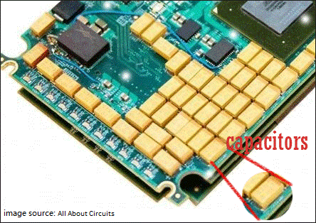 condensadores en el SSD