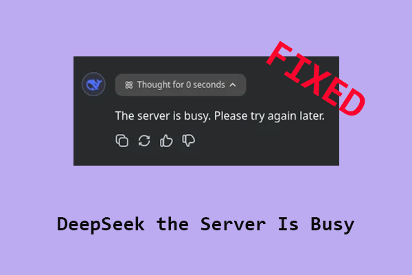 DeepSeek the Server Is Busy – Use DeepSeek Locally on Windows!