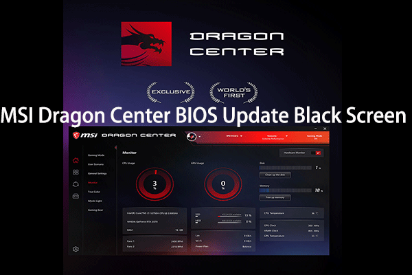 Exact Steps for Fixing MSI Dragon Center BIOS Update Black Screen