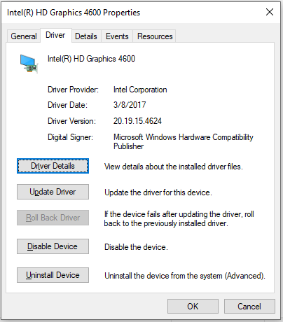 click on Update Driver