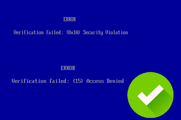 Ventoy Verification Failed Access Denied/Security Violation, Best Fixes