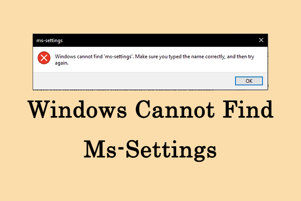 Step-by-Step Fixing Guide: Windows Cannot Find Ms-Settings